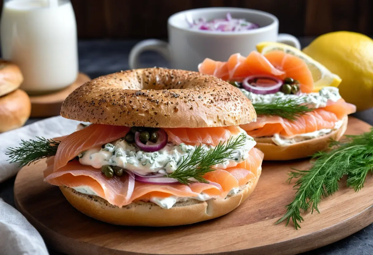 Discover the Perfect Smoked Salmon Cream Cheese Bagel Recipe